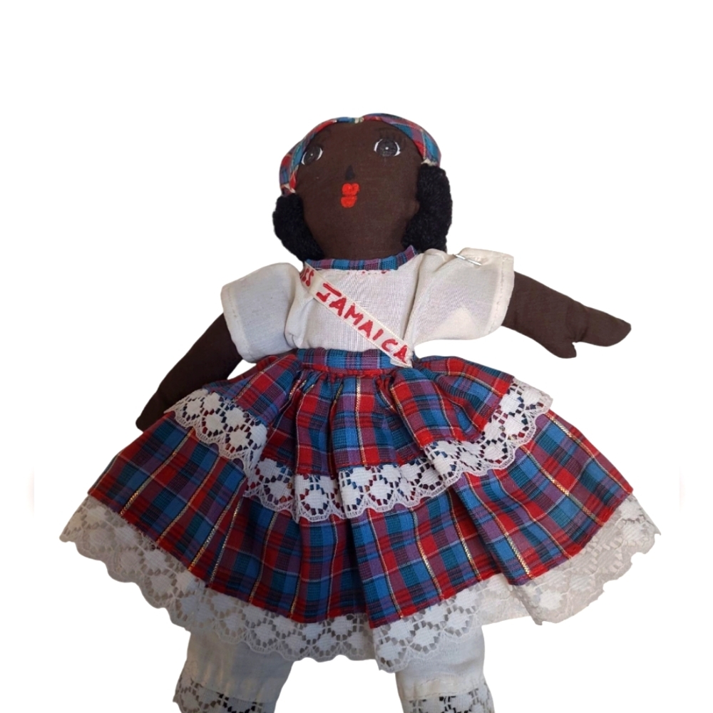 Handmade Jamaican Rag Doll